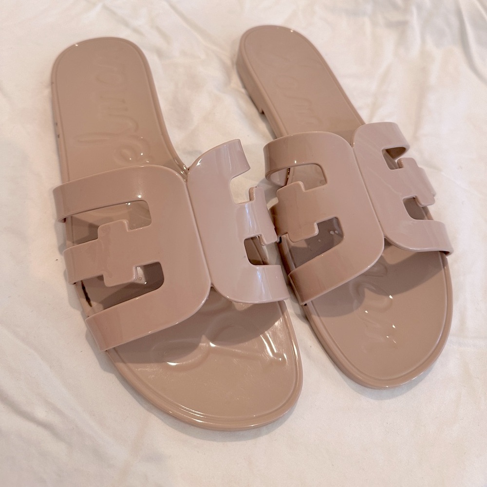 Sam Edelman Jelly Slide Sandals color rose dust